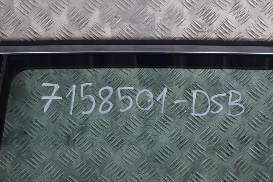 BMW 5 Series E61 Touring Door Rear Left N/S Tiefseeblau Deep Sea Blue - A76 - SKU 7158501-DSB - Part number 7158501