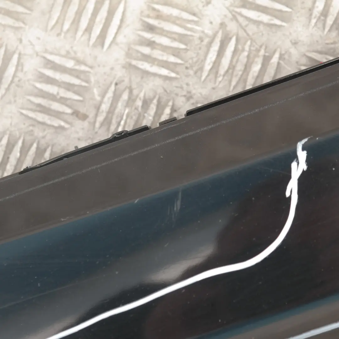 BMW 19 E87 Sill Strip Side Skirt Left Black 2 Schwarz II - 668 - SKU 0032949-SCH19 - Número de pieza 32949