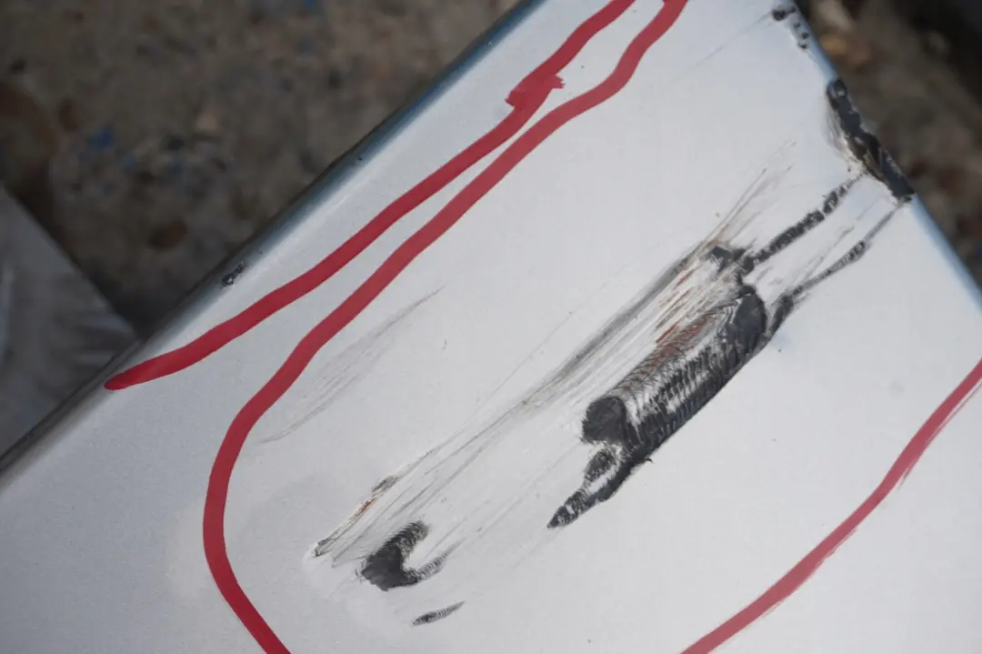 BMW E90 E91 Listello Portiera Apertura Gonna SX Argento-Titanio IN Argento - SKU 0032951-TS6 - Numero di parte 32951