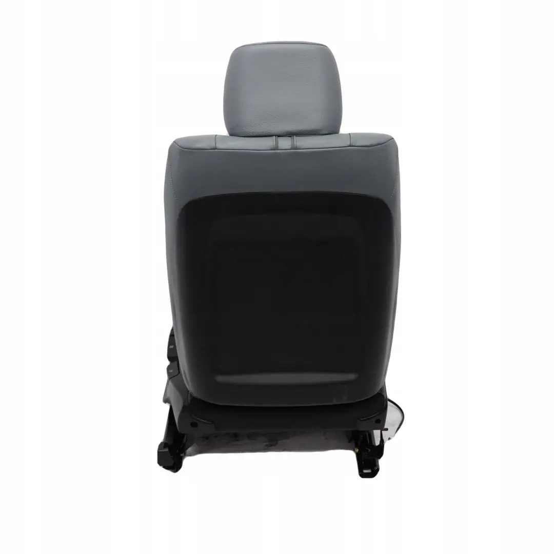 BMW X3 Series E83 Leather Ambiente Grey Blue Grau Leather Front Left N/S Seat - SKU 3412215-3 - Part number 3412215
