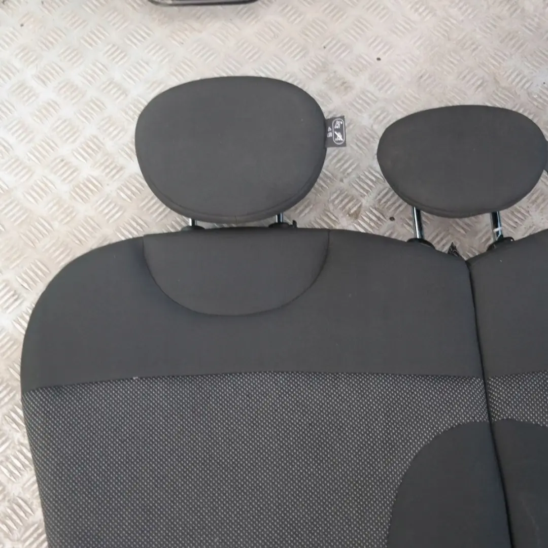 BMW Mini Cooper One Clubman R55 Black Cloth Interior Seats Airbag Stoff Cosmos - SKU R55 Cloth Seats Stoff Cosmos-1 - Part number R55 Cloth Seats Stoff Cosmos