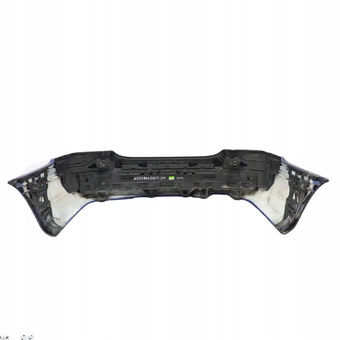 Mercedes-Benz C W203 Rear Bumper Trim Panel Jaspisblau Blue Metallic - 345 to with Part number A2038851625 Mercedes-Benz C W203 Rear Bumper Trim Panel Jaspisblau Blue Metallic - 345 - SKU A2038850825-JAS - Part number A2038851625