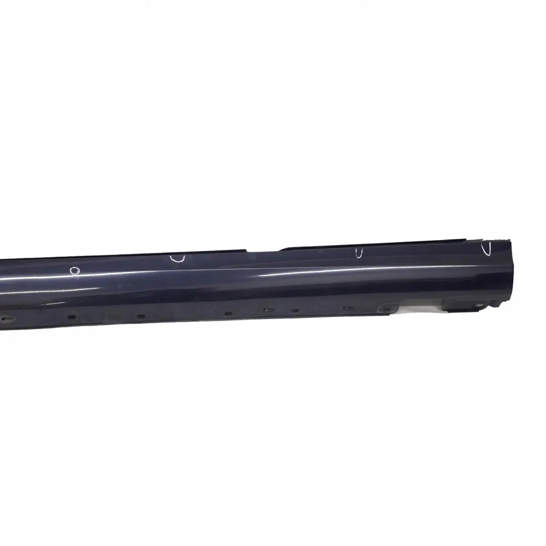 Mercedes-Benz C W203 Door Sill Side Cover Skirt Left N/S Tanzanite Blue - 359 to with Part number A2036981354 Mercedes-Benz C W203 Door Sill Side Cover Skirt Left N/S Tanzanite Blue - 359 - SKU A2036981354-TB - Part number A2036981354