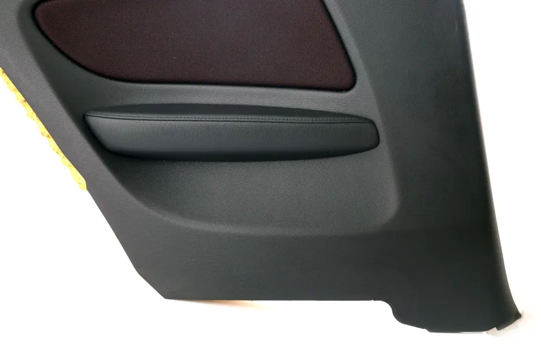 Left N/S Lateral Trim Panel Cloth Network Cranberry Red to BMW 1 E81 Rear with Part number 9121323 BMW 1 E81 Rear Left N/S Lateral Trim Panel Cloth Network Cranberry Red - SKU 9121323 - Part number 9121323