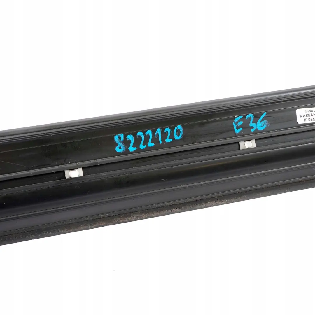 Front Door Entrance Sill Interior Trim Panel to BMW 3 Saloon Touring E36 with Part number 8222120 BMW 3 Saloon Touring E36 Front Door Entrance Sill Interior Trim Panel - SKU 8222120 - Part number 8222120