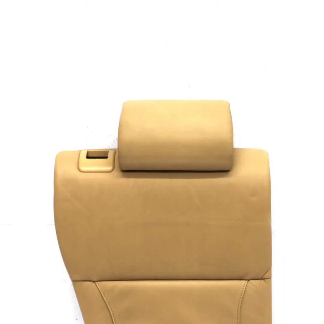 Beige Walknappa Cuero Trasero Derecho Respaldo Asiento Couch Backrest para BMW X5 E53 con número de pieza 7122281 BMW X5 E53 Beige Walknappa Cuero Trasero Derecho Respaldo Asiento Couch Backrest - SKU 7122281 - Número de pieza 7122281