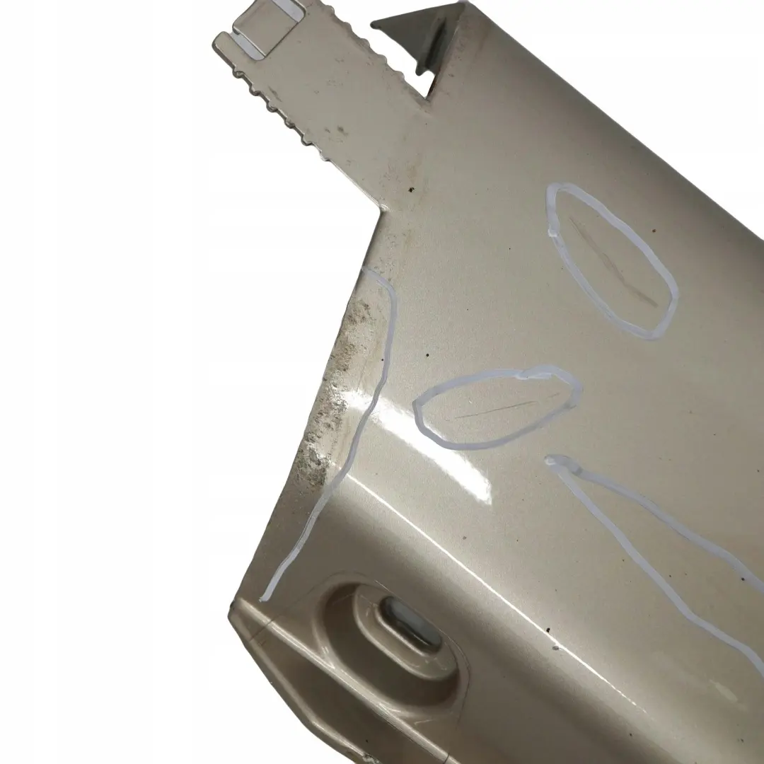 Mercedes-Benz ML W163 Door Sill Side Cover Skirt Left N/S Travertine Beige 693 to with Part number A1636900340 Mercedes-Benz ML W163 Door Sill Side Cover Skirt Left N/S Travertine Beige 693 - SKU A1636900340-TRB - Part number A1636900340