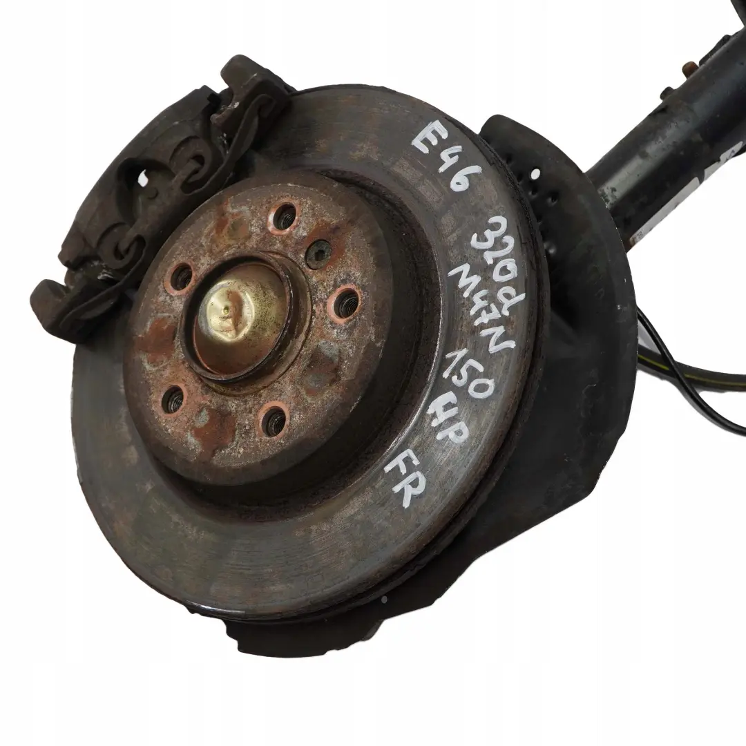 BMW 3 E46 Touring 320d M47N Front Right O/S Suspension Leg Brake Disc Wheel Hub - SKU 6750790 - Part number 6750790