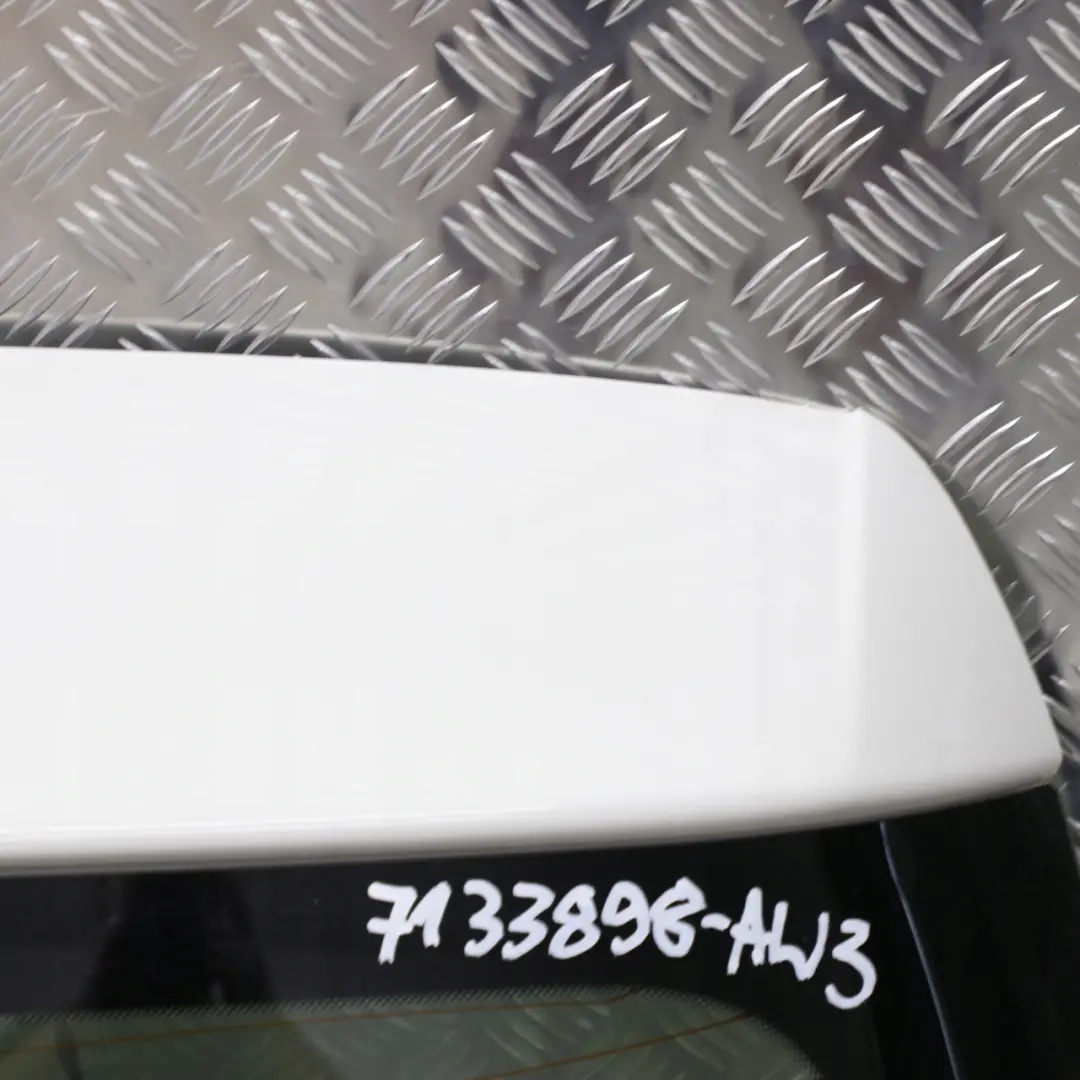 Trunk Lid Tailgate Boot Lid Alpinweiss White 3 - 300 to BMW 1 E81 E87 3 with Part number 7133898 BMW 1 E81 E87 3 Trunk Lid Tailgate Boot Lid Alpinweiss White 3 - 300 - SKU 7133898-AW3 - Part number 7133898