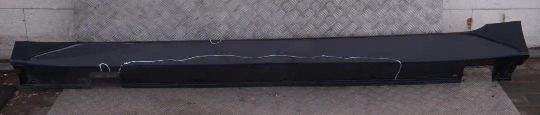 BMW 5 E60N E61N LCI Bas de Porte Couverture Seuil a Gauche Bleu Monaco - A35 - SKU 0422464-MB - Numéro de pièce 0422464