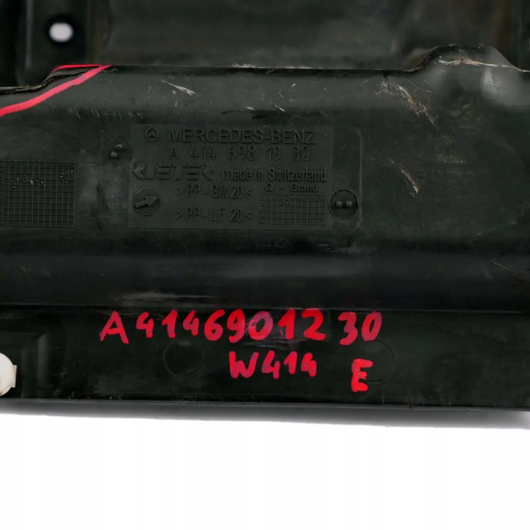  Mercedes-Benz Vaneo W414 Tunnel Abdeckung Abdecktunnel - SKU A4146901230 - Teilenummer A4146901230