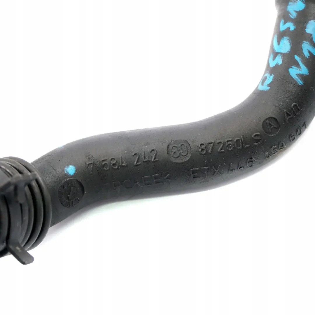 Tubo Sfiato Ventilazione Basamento 7584242 per Mini Cooper S R55 R56 LCI R60 N18 con numero di parte 7632333 Mini Cooper S R55 R56 LCI R60 N18 Tubo Sfiato Ventilazione Basamento 7584242 - SKU 7632333 - Numero di parte 7632333