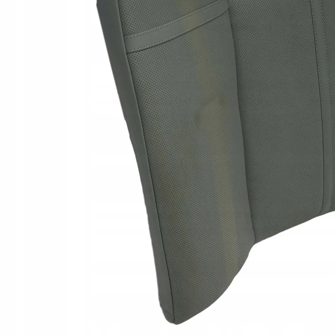 Right O/S Backrest Cover Climate Leather Nasca Green to BMW 7 E65 E66 Rear Seat with Part number 7146180 BMW 7 E65 E66 Rear Seat Right O/S Backrest Cover Climate Leather Nasca Green - SKU 7146180 - Part number 7146180