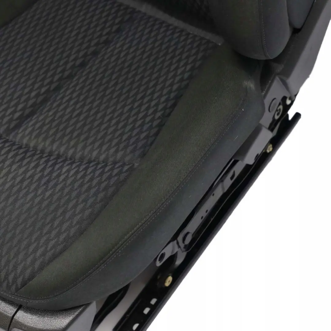  Mercedes-Benz E-Klasse W211 Stoff Elegance Vorne Rechts Sitz Schwarz Anthrazit - SKU A2119101947-2 - Teilenummer A2119101947