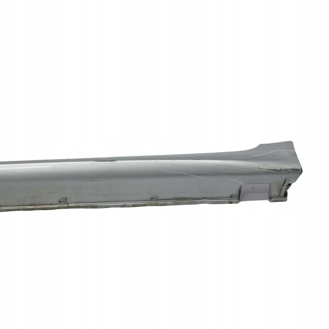 BMW 5 E60 E61 M Sport M5 Bas de Porte Seuil Fa?ade Gauche Silverstone - SKU 0396899-SIL - Numéro de pièce 0396899