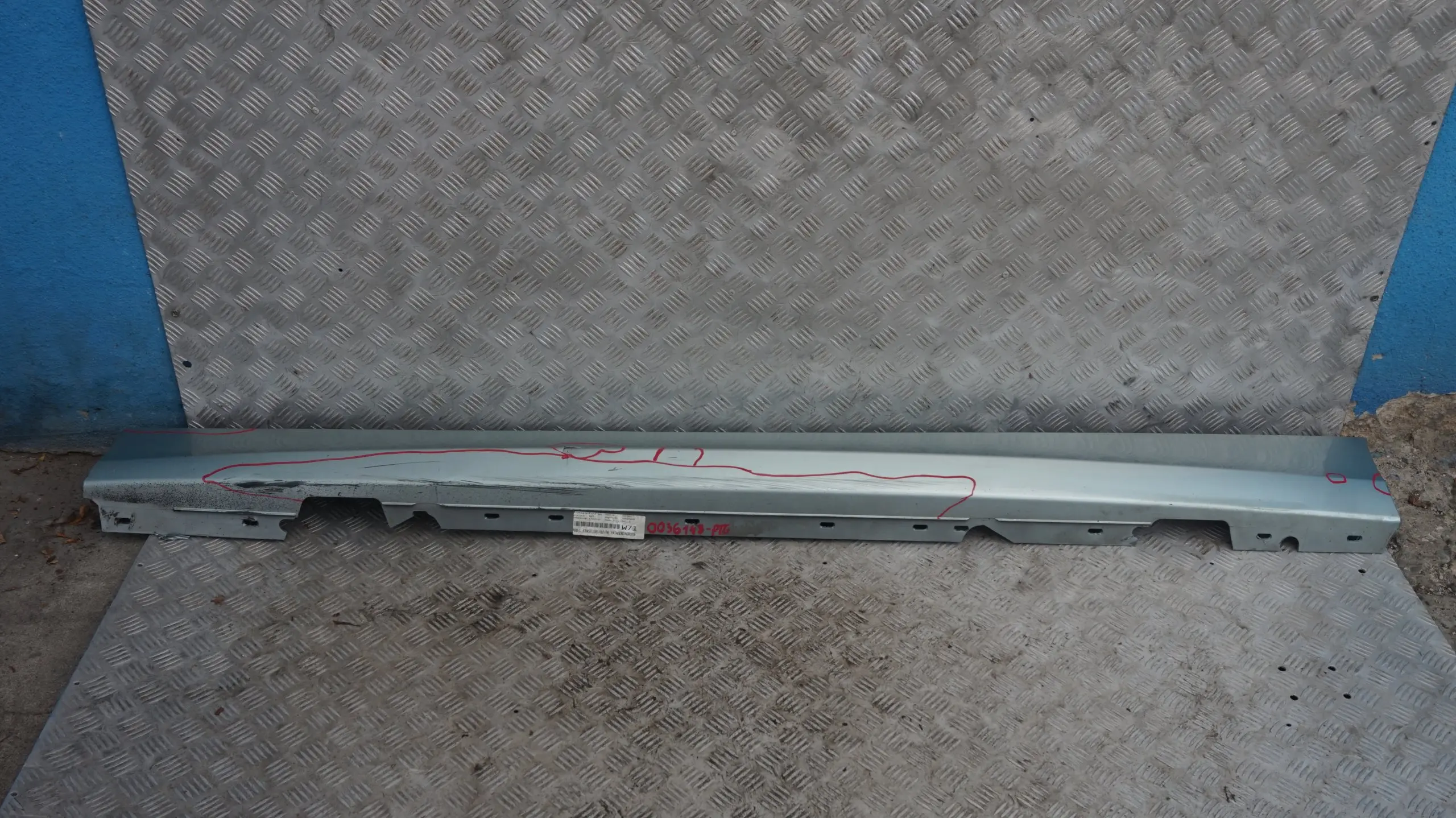 BMW 1 SERIES E81 E82 E88 Sill Strip Side Skirt Left N/S Patagoniagruen Green