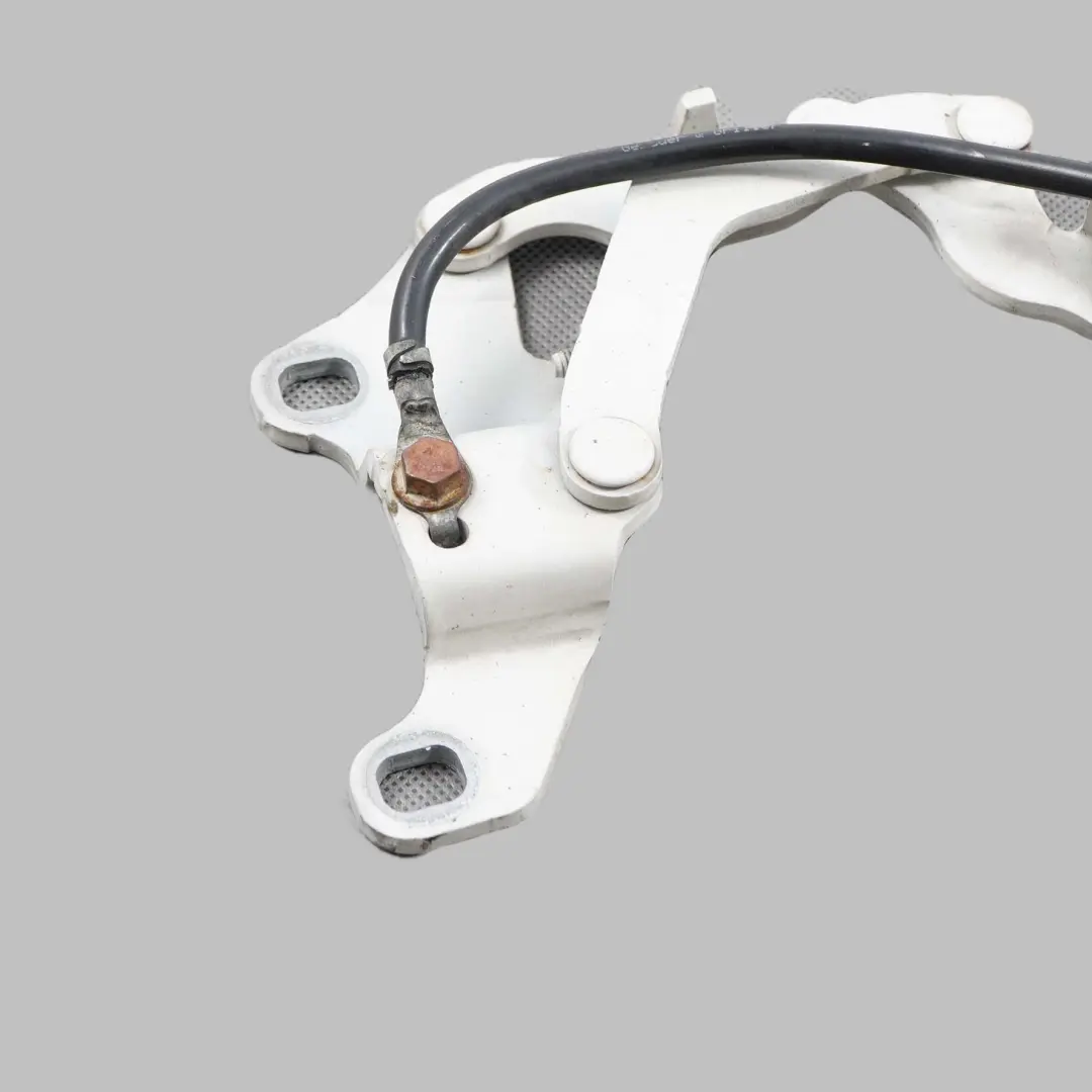 BMW 1 E81 E87 Links Scharnier Frontklappe Links Alpinweiss Weiss - SKU 7191213-AW - Teilenummer 7060559