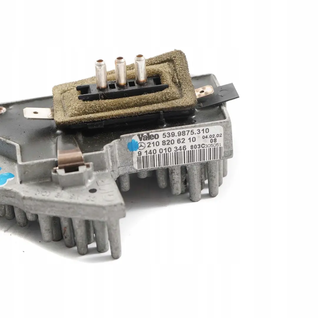 Mercedes-Benz C E Class W202 W210 Heater Blower Motor Fan Resistor to with Part number A2108206210 Mercedes-Benz C E Class W202 W210 Heater Blower Motor Fan Resistor - SKU A2108206210 - Part number A2108206210