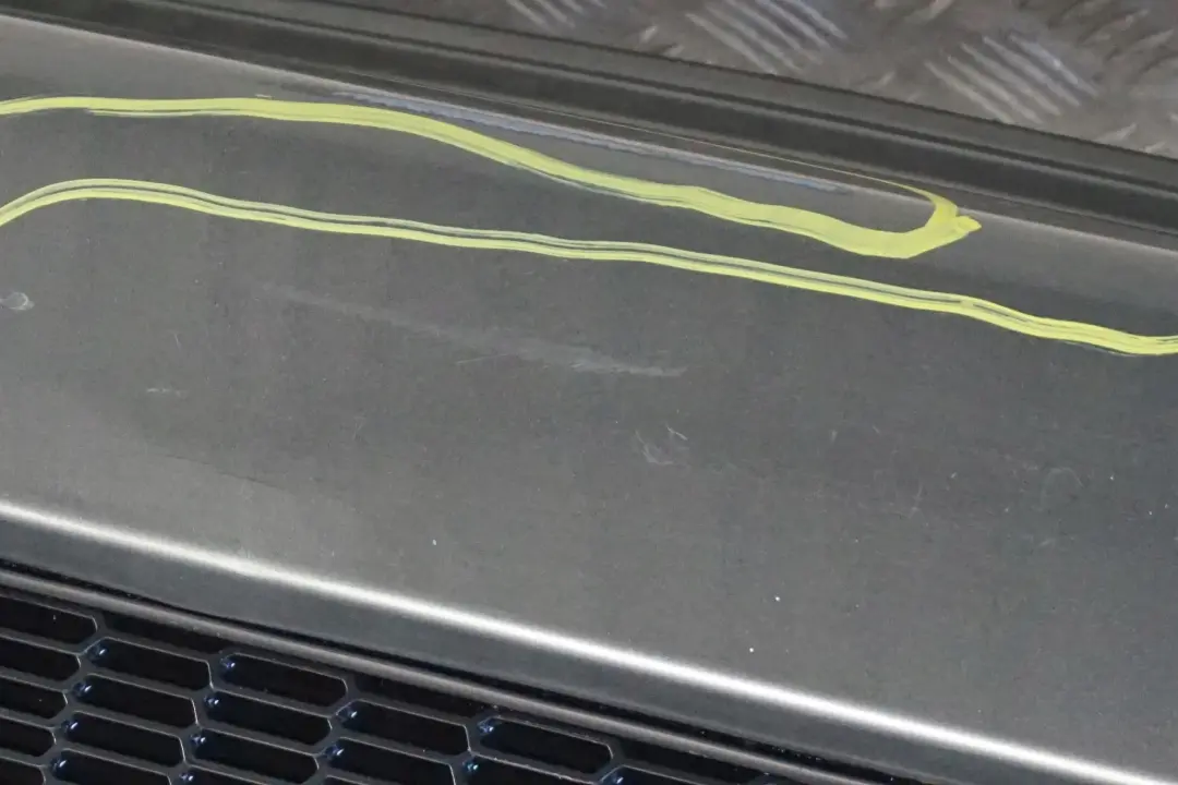 Complete Rear Bumper Trim Panel Dark Silver to BMW MINI Cooper S 5 R56 R57 with Part number 0430252 BMW MINI Cooper S 5 R56 R57 Complete Rear Bumper Trim Panel Dark Silver - SKU 0430252-DS5 - Part number 0430252