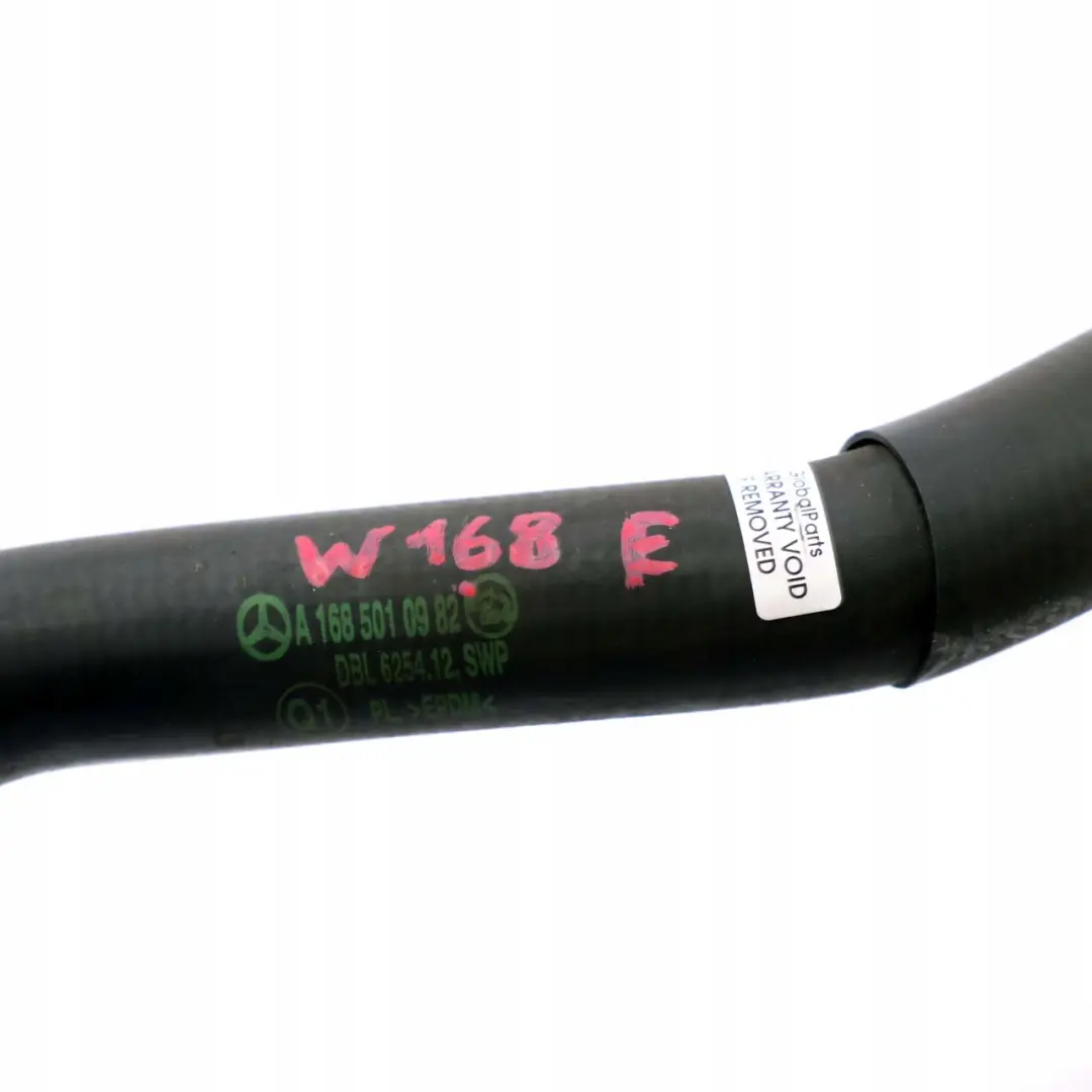 Mercedes W160 W168 Przewód Rura Wąż Wody - SKU A1685010982 - Numer Części A1685010982