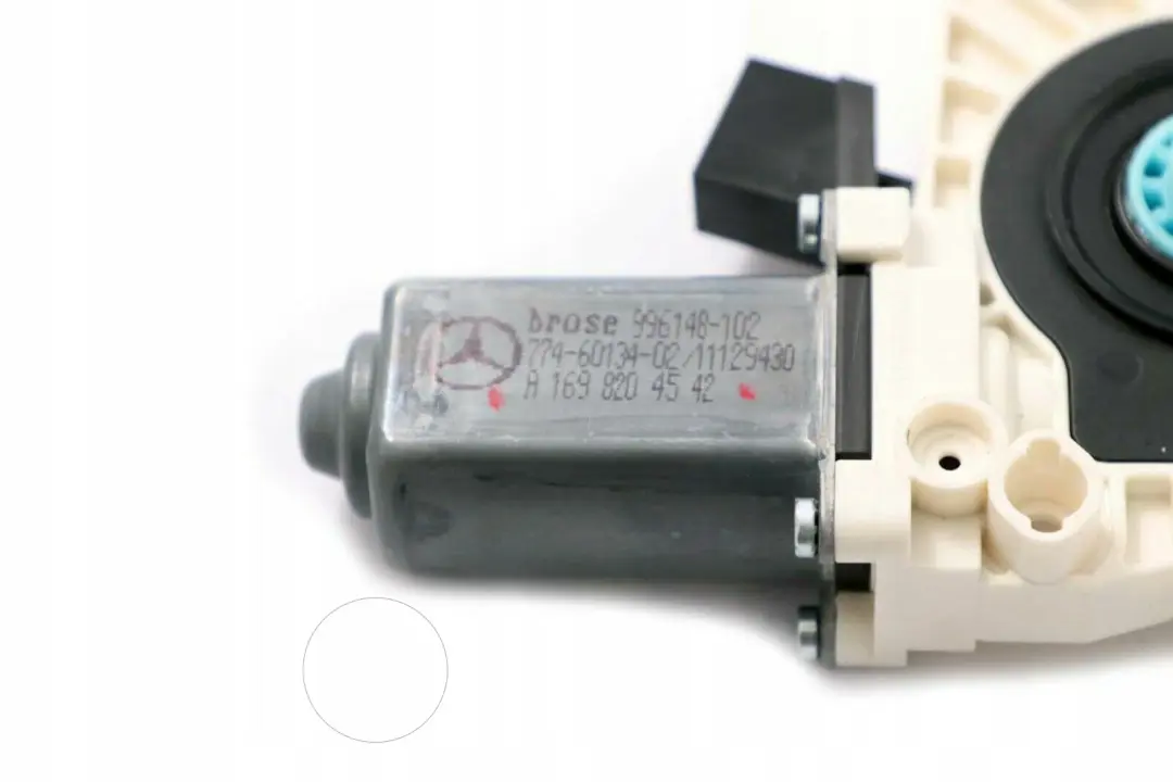 Mercedes B W169 W245 Regulador Motor Ventana Trasera Izquierda - SKU A1698201942 - Número de pieza A1698201942