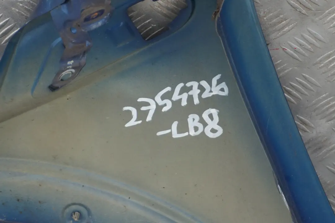 Mini 7 R55 R56 R57 R58 R59 Panneau Laterale avant Droit Aile Allumage Bleu - SKU 2754726-LB8 - Numéro de pièce 2754726