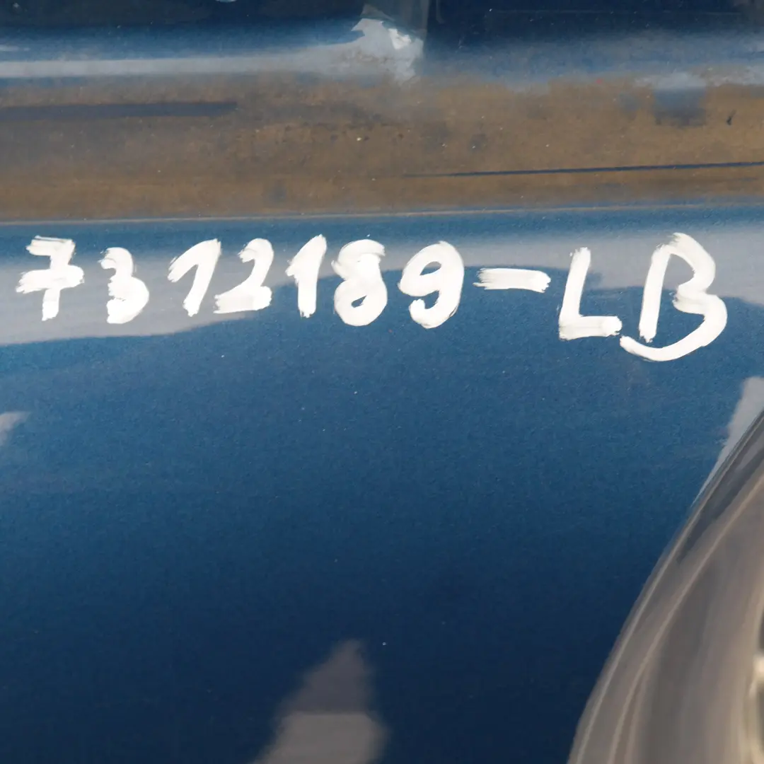 Mini Clubman R55 Clubdoor Porta Posteriore Destra Fulmine Blu - A63 - SKU 7312189-LB - Numero di parte 7312189