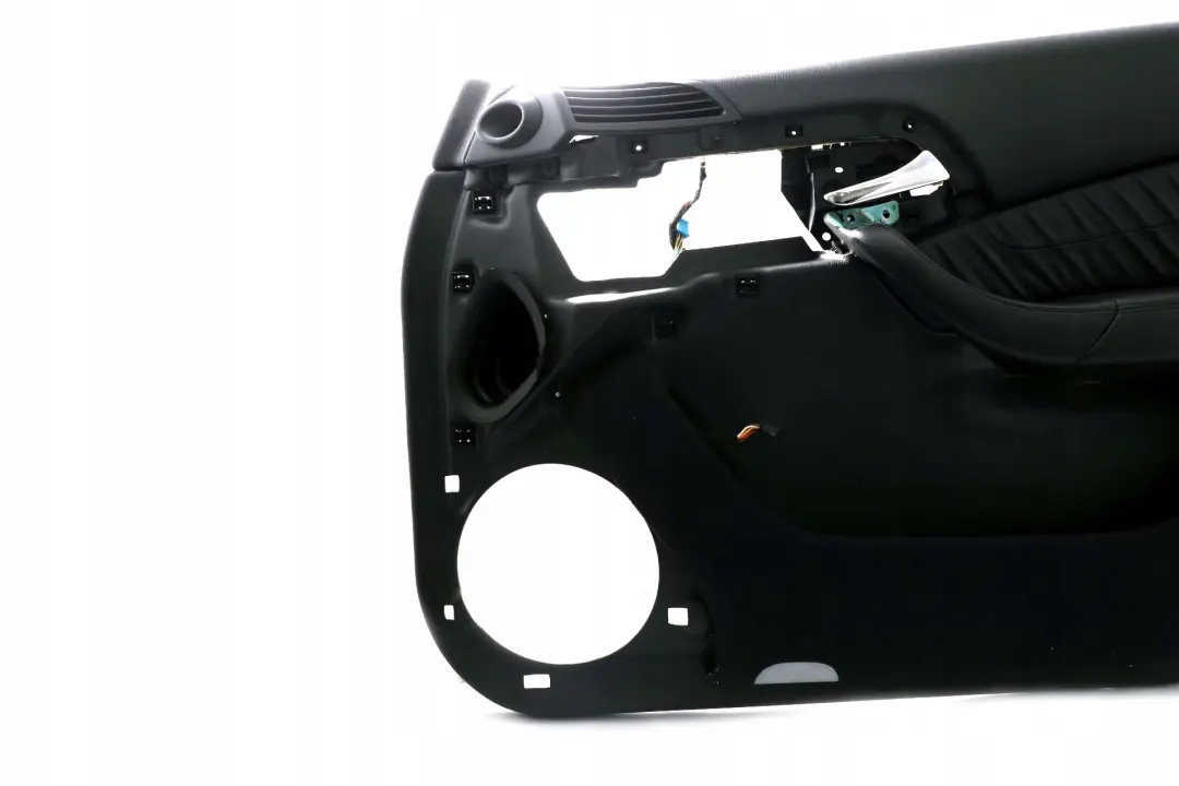 Mercedes W220 Scheda Porta Anteriore Destra Rivestimento Pannello Pelle - SKU A2207204070 - Numero di parte A2207204070