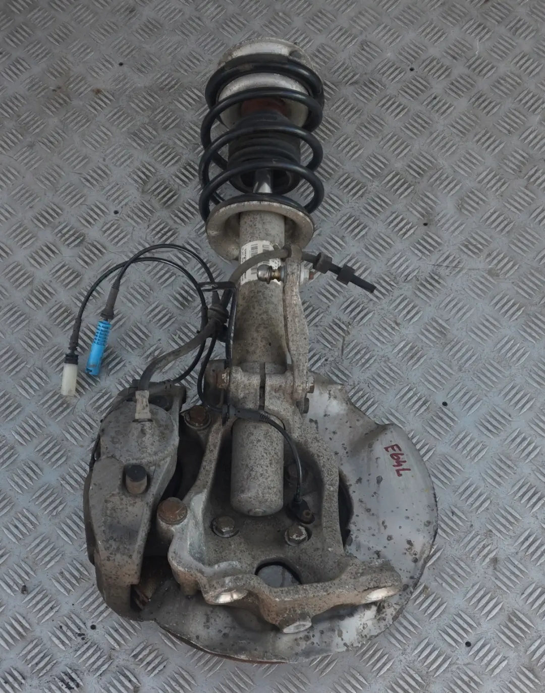 BMW 6er E64 630i N52 Stoßdämpfer Federbein vorne links Bremssattelgehäuse - SKU 6769455 - Teilenummer 6769455