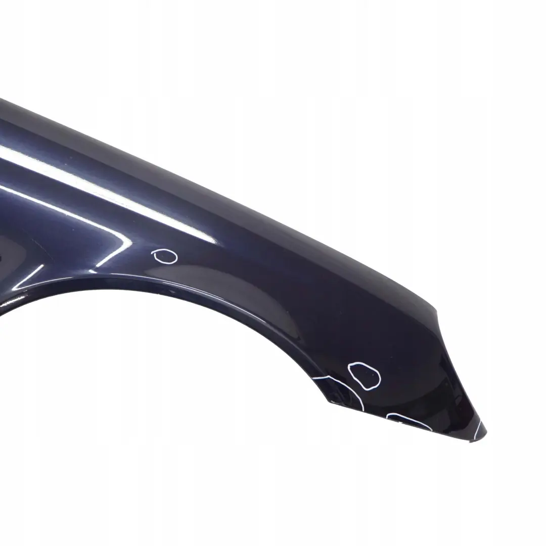 Mercedes-Benz W203 Front Right O/S Side Panel Wing Fender Tanzanite Blue - 359 to with Part number A2038800218 Mercedes-Benz W203 Front Right O/S Side Panel Wing Fender Tanzanite Blue - 359 - SKU A2038800218-TB - Part number A2038800218