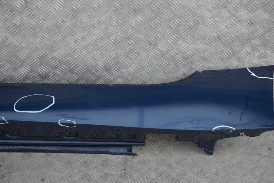 BMW E89 Delantero Izquierdo Sill Strip Faldon Lateral Tiefseeblau Deep Sea Blue - SKU 0037523-DSB - Número de pieza 0037523