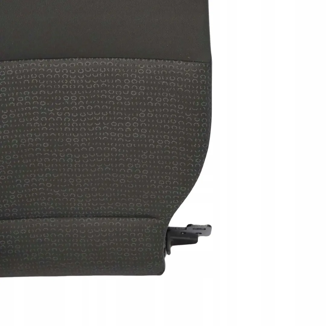 Left N/S Backrest Cover Cloth Jacquard Anthracite to BMW 3 E46 Touring Rear Seat with Part number 7046802 BMW 3 E46 Touring Rear Seat Left N/S Backrest Cover Cloth Jacquard Anthracite - SKU 7046802 - Part number 7046802