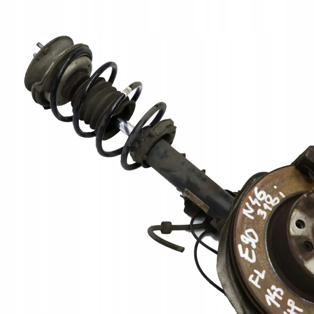 N46 FRONTAL IZQUIERDO SPRING STRUT PIERNA SUSPENSIoN De FRENO HUB S para BMW E90 318i con número de pieza 6771723 BMW E90 318i N46 FRONTAL IZQUIERDO SPRING STRUT PIERNA SUSPENSIoN De FRENO HUB S - SKU 6771723-6 - Número de pieza 6771723