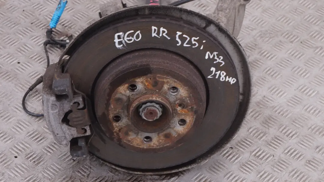 BMW 5 Series E60 LCI 525i N53 Rear Right O/S Suspension Leg Brake Caliper Disc - SKU 6770906-1 - Part number 6770906
