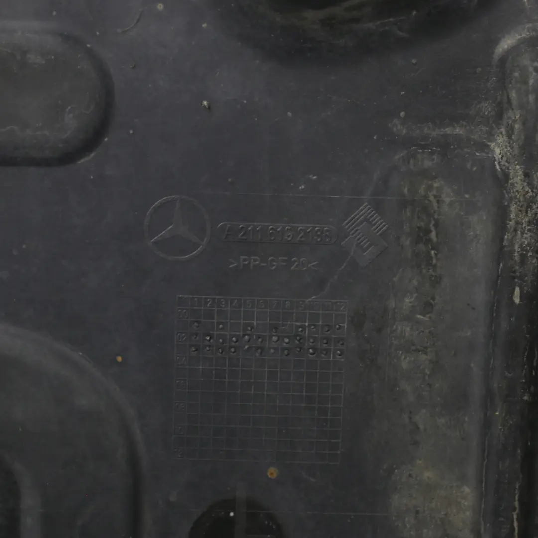 Mercedes E-Class W211 Rear Left N/S Underride Underbody Skid Panel Shielding - SKU A2116192138 - Part number A2116192138