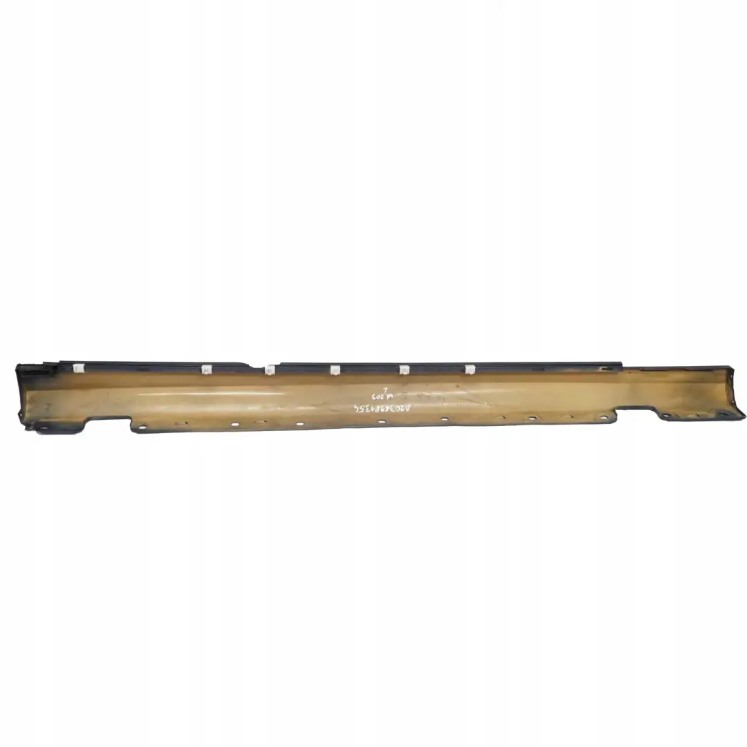  Mercedes-Benz W203 Bas de Porte Couverture Seuil a Gauche Tanzanitblau 359 - SKU A2036981354-TB - Numéro de pièce A2036981354