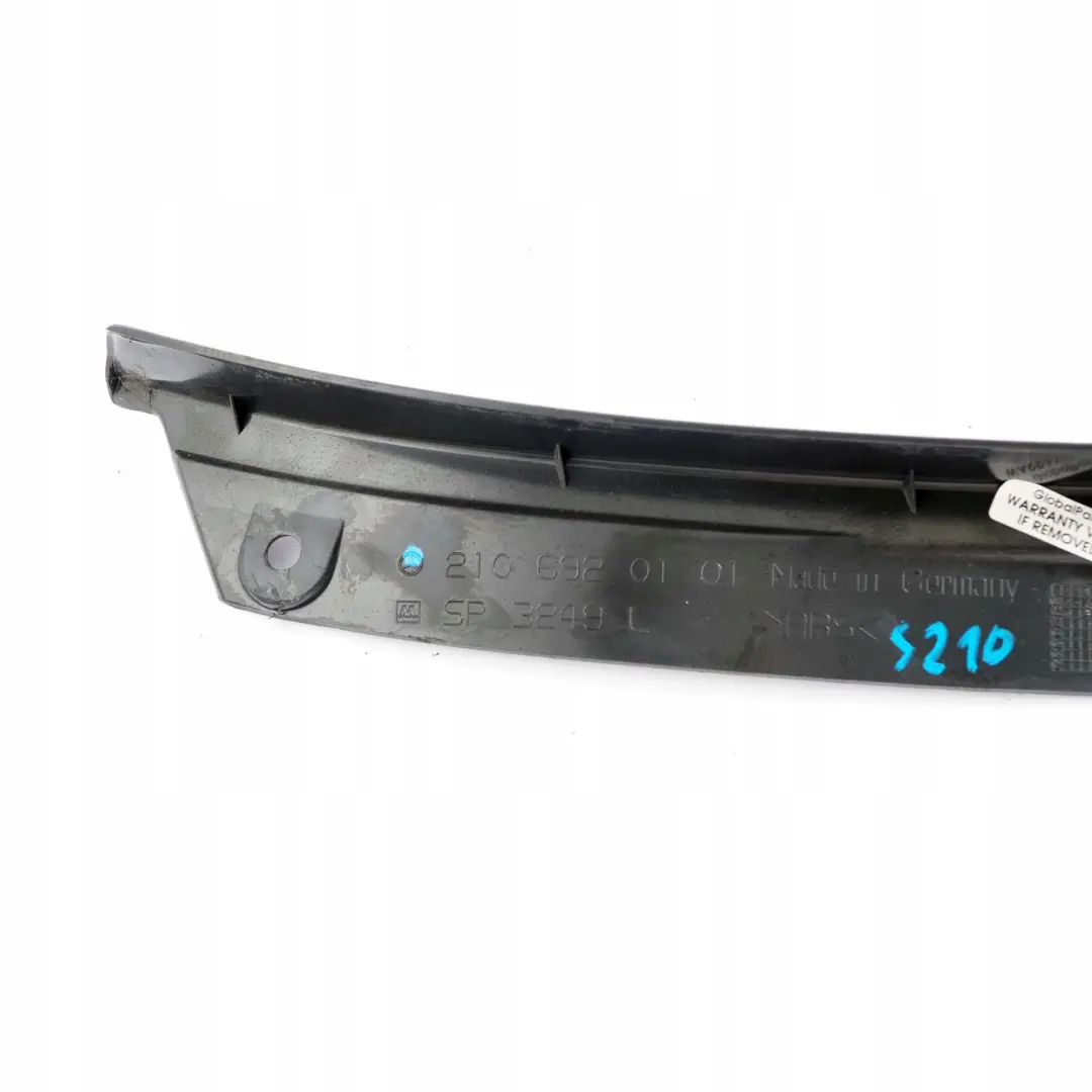  Mercedes-Benz W210 S210 Rear Left D-Pillar Trim Panel Trunk Cover - SKU A2106920101 - Part number A2106920101