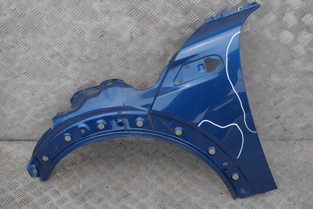 BMW MINI Cooper 5 R55 R56 R57 R58 Side Panel Front Left Wing N/S Lightning Blue - SKU 2754725-LB5 - Part number 2754725