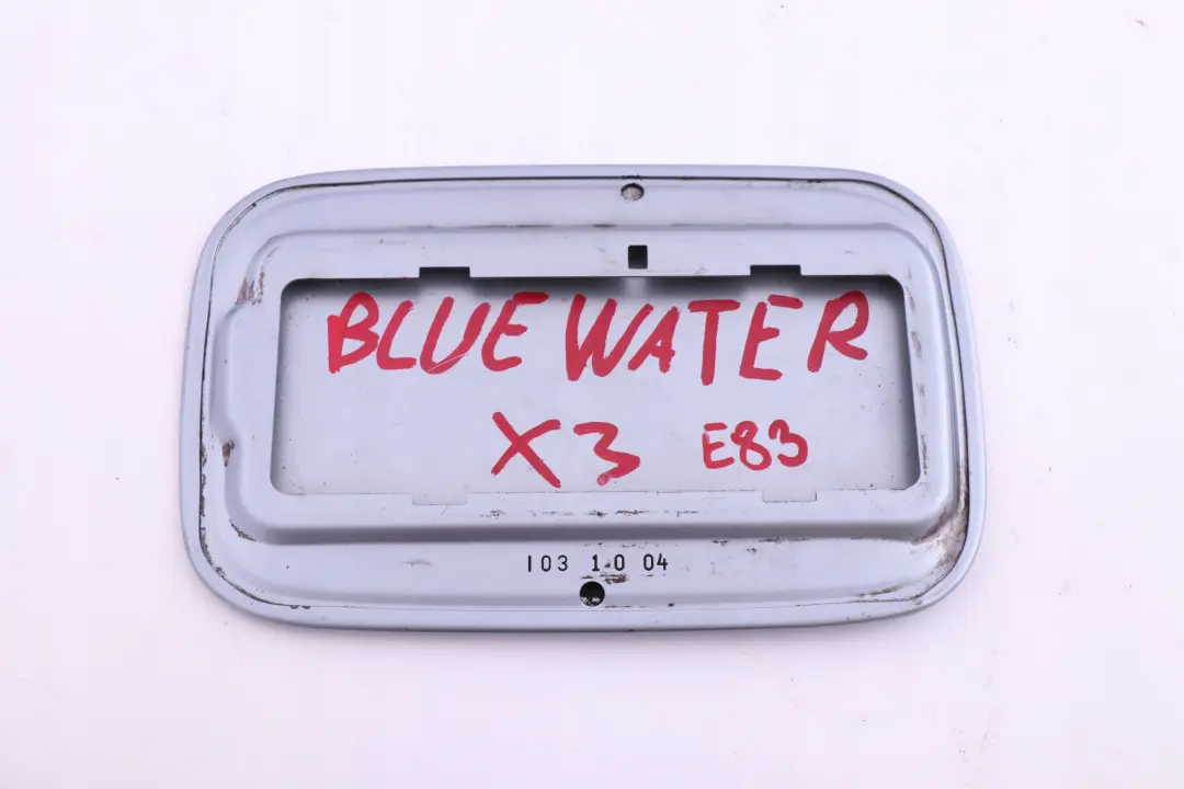 BMW X3 Series E83 LCi Fuel Filler Fill-in Flap Cover Bluewater Metallic - SKU 7055877-WB - Part number 7055877