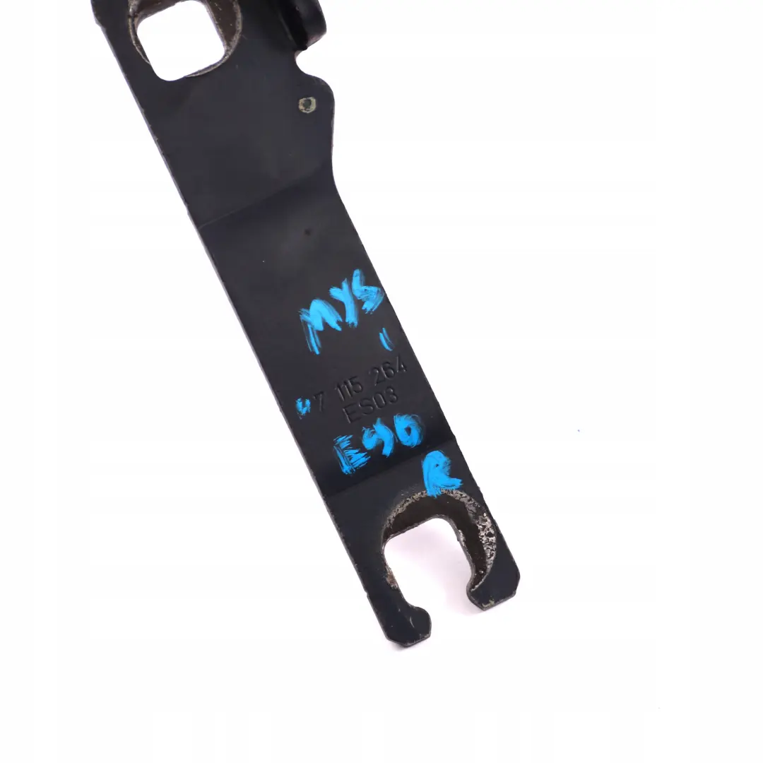 BMW 3 E90 Front Right Engine Bonnet Hinge O/S Mysticblau Mystic Blue - A07 - SKU 7115264-MYS - Part number 7115264