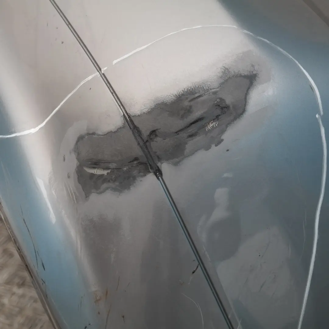 BMW E61 Zderzak tylny tył pdc silbergrau A08 - SKU 0306983-SBG1 - Numer Części 306983