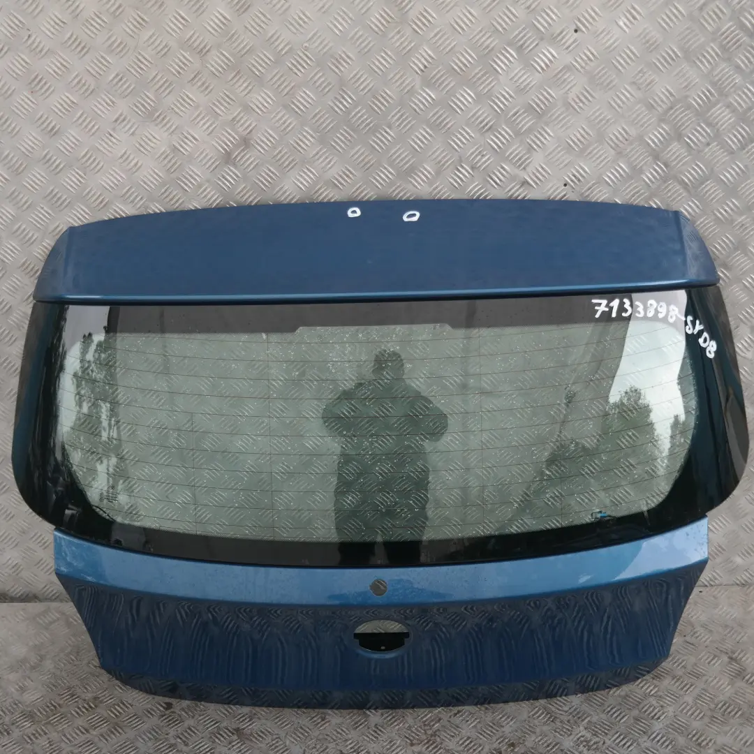  Genuine BMW 1 SERIES 7 E81 E87 E87N Trunk lid Tailgate Boot Lid Sydney Blau Blue - SKU 7133898-SYD8 - Part number 7133898