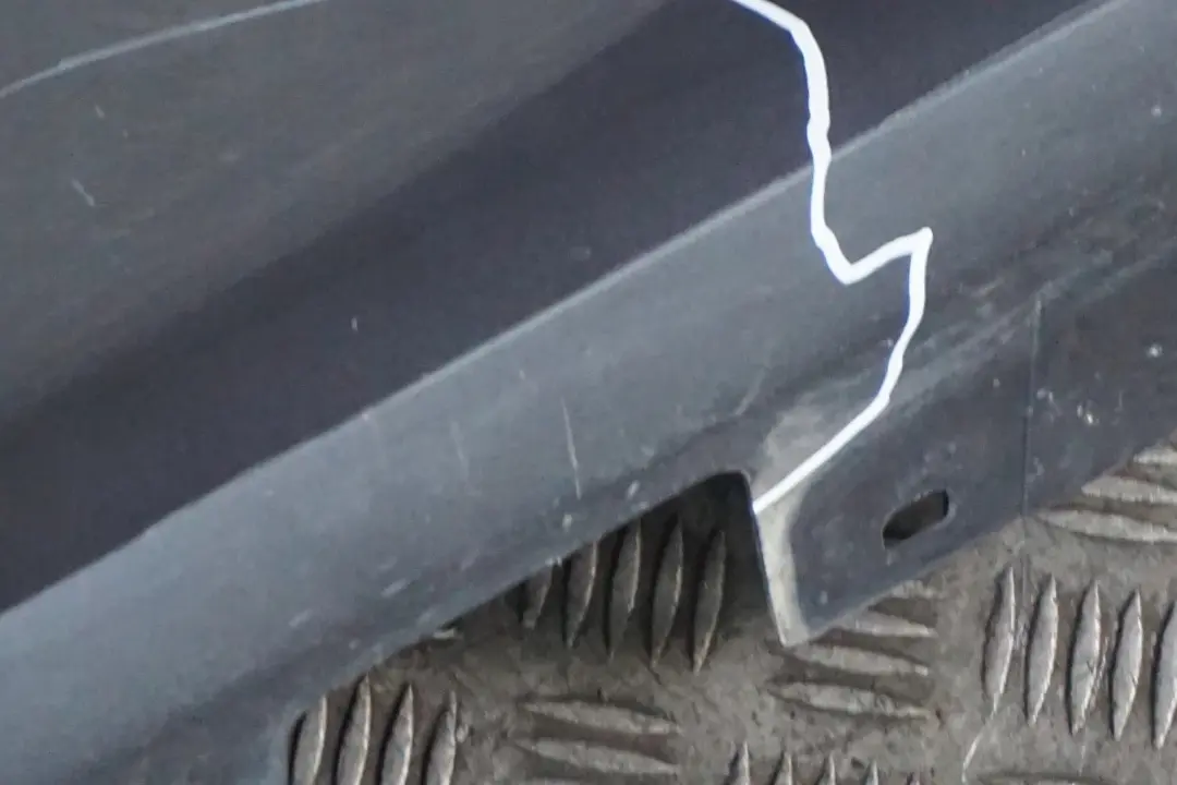 BMW 3 E92 E93 2 Gonna laterale Sill Strip sinistra Grafite scintillante - A22 - SKU 0034059-SG2 - Numero di parte 0034059