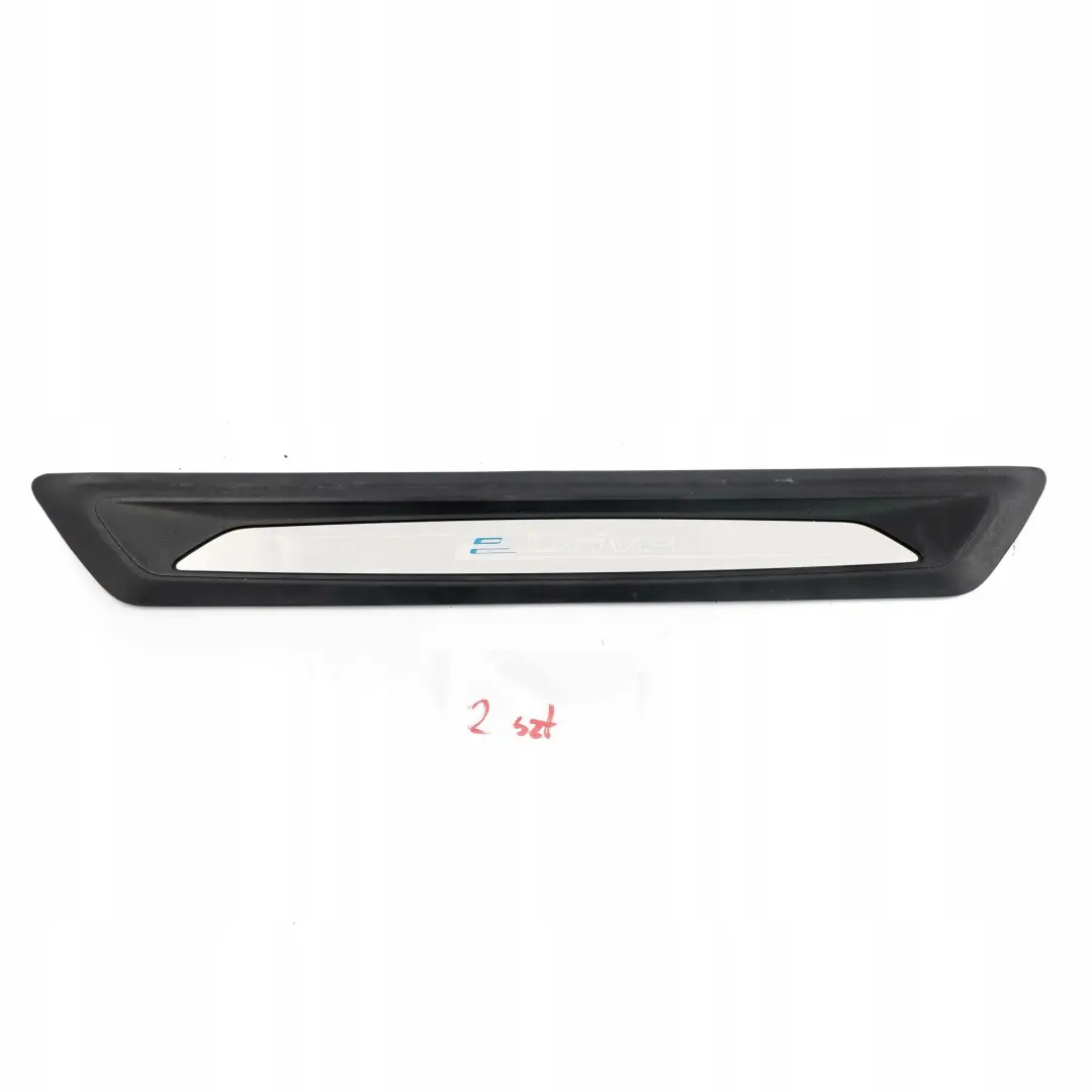 BMW F30 LCI 330e Hybrid eDrive Front Entrance Door Cover Trim Sill Panel Strip - SKU 7407967-1 - Part number 7407967