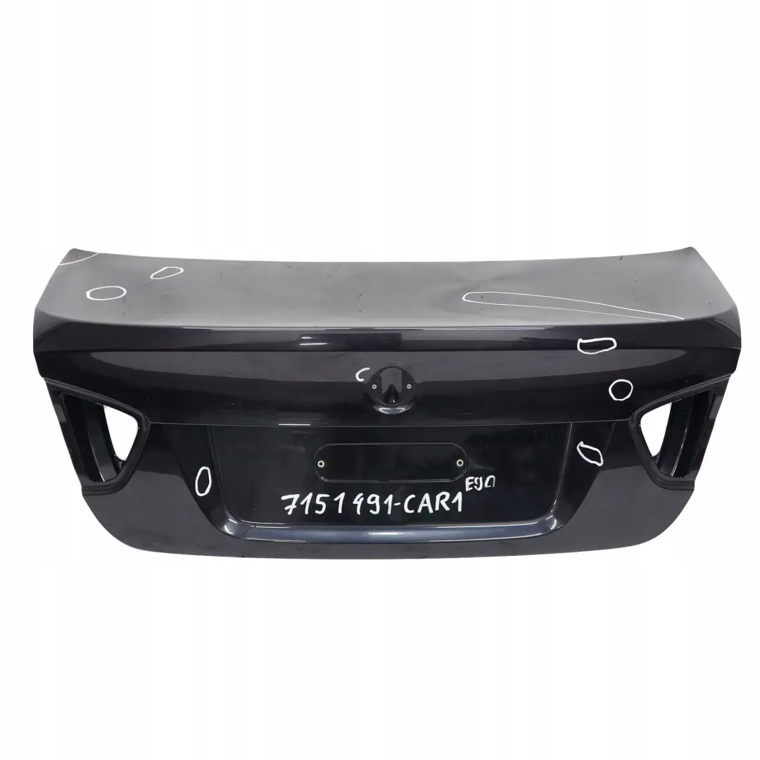 Klapa tylna bagażnika Carbonschwarz do BMW E90 o numerze 7151491 BMW E90 Klapa tylna bagażnika Carbonschwarz - SKU 7151491-CAR1 - Numer Części 7151491
