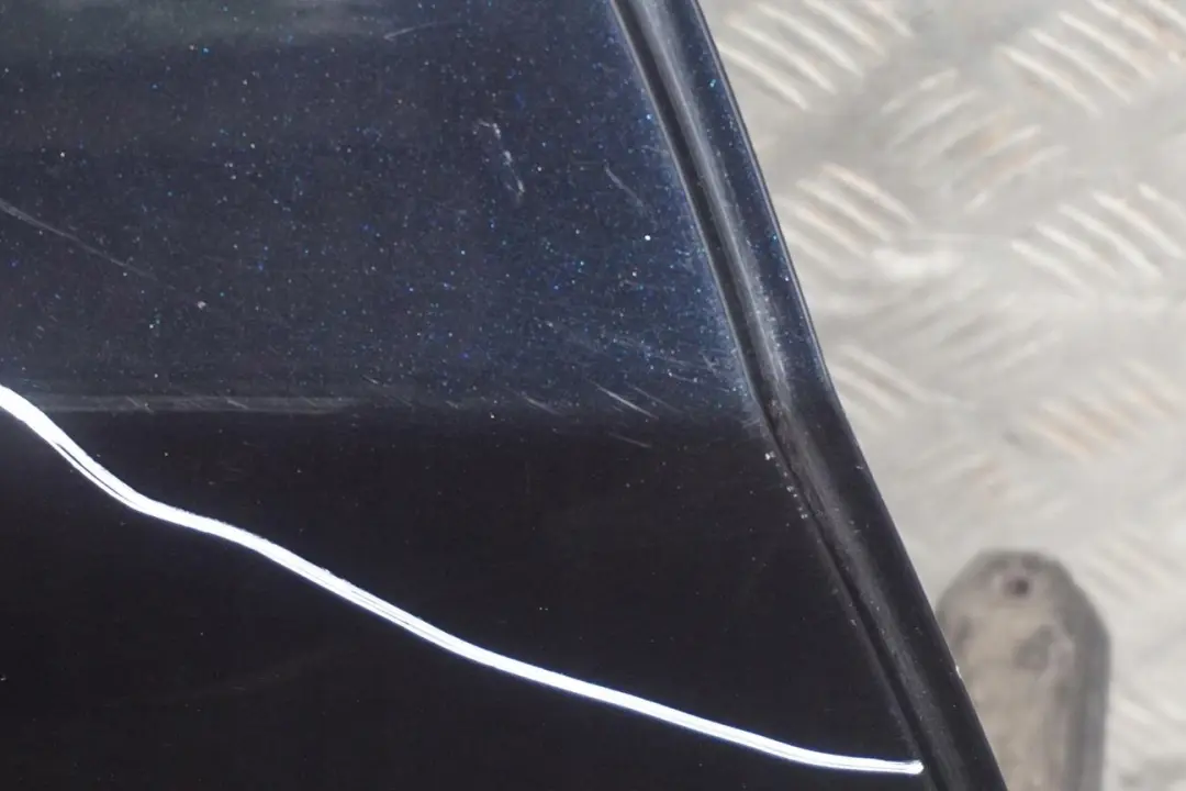 BMW 5 Series E61 2 Touring Door Rear Right O/S Carbonschwarz Carbon Black - 416 - SKU 7158502-CAR2 - Part number 7158502