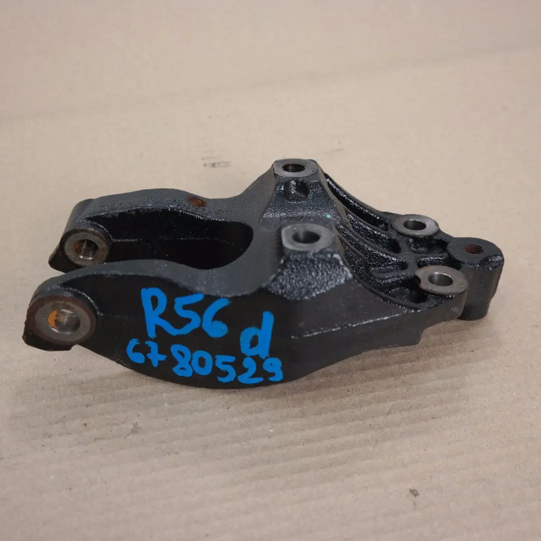Holder Engine Mount Suspension Bracket to BMW MINI Cooper One D R55 R56 with Part number 6780529 BMW MINI Cooper One D R55 R56 Holder Engine Mount Suspension Bracket - SKU 6780529 - Part number 6780529