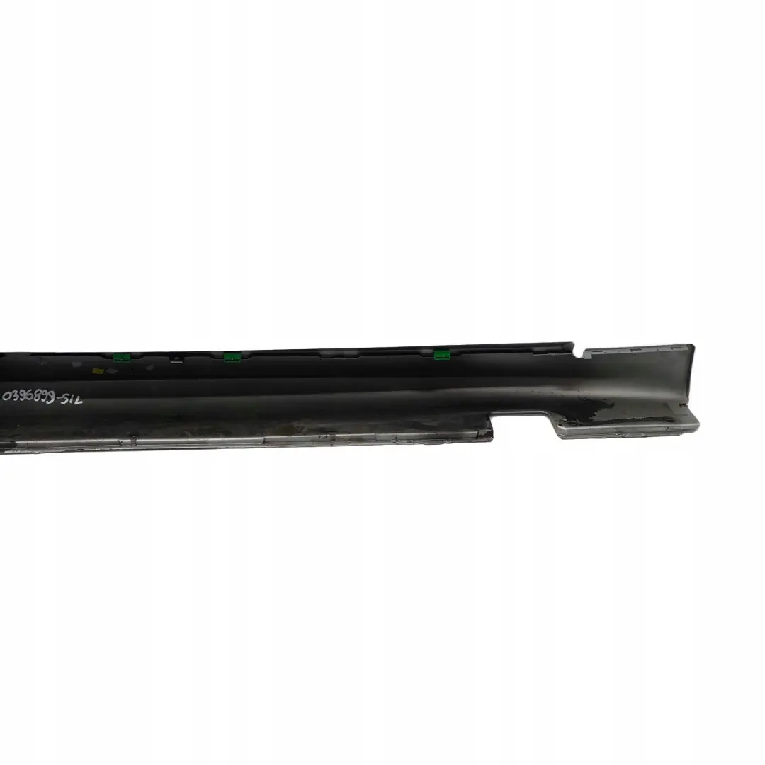 BMW 5 E60 E61 M Sport M5 Bas de Porte Seuil Fa?ade Gauche Silverstone - SKU 0396899-SIL - Numéro de pièce 0396899