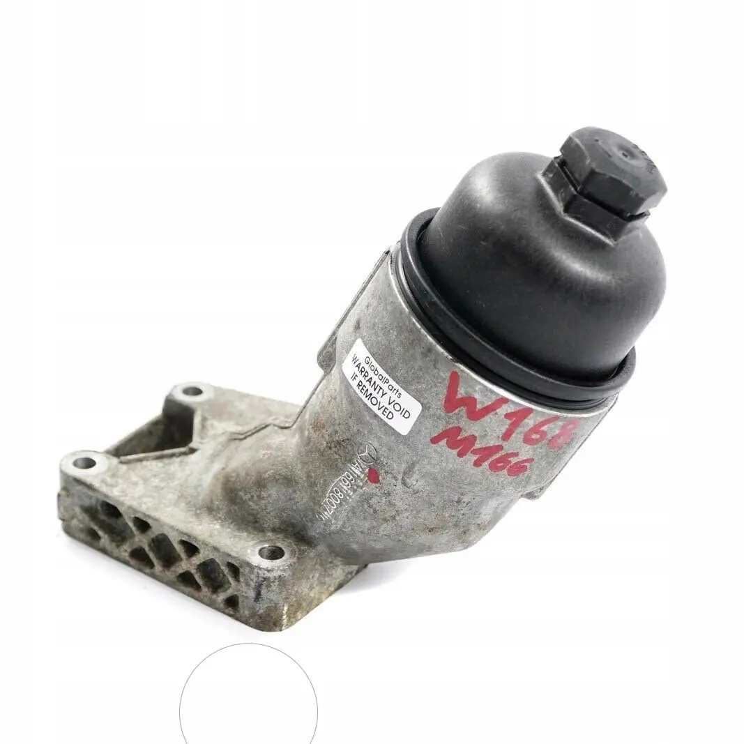  Mercedes-Benz W168 W414 Petrol M166 Engine Oil Filter Housing - SKU A1661800710 - Part number A1661800710