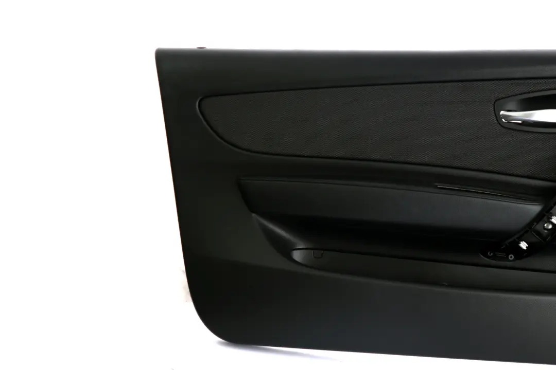 Revestimiento Puerta Delantera Izquierda Antracita para BMW E81 E82 con número de pieza 51419121233 BMW E81 E82 Revestimiento Puerta Delantera Izquierda Antracita - SKU 9121233 - Número de pieza 51419121233